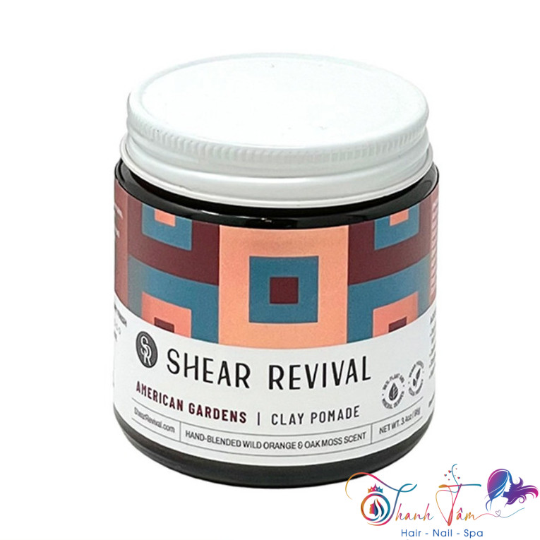 [ NA ] Sáp tạo kiểu tóc Shear Revival American Garden Clay Pomade 114gr