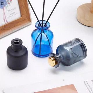 [Dhin] 1 Cái 50ml Chai khuếch tán hương thơm gia đình Quà tặng dự tiệc Hộp đựng thủy tinh Reed Diffuser Chai khuếch tán dầu Que COD