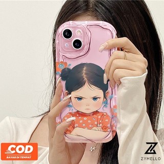 Tương thích với IPhone 15 Pro Max IPhone 11 IPhone 14 Pro Max IPhone 13 Pro Max IPhone 12 Pro Max IPhone 7 Plus IPhone 8 Plus Vỏ điện thoại TPU chống sốc cho cô gái hoạt hình dễ thương