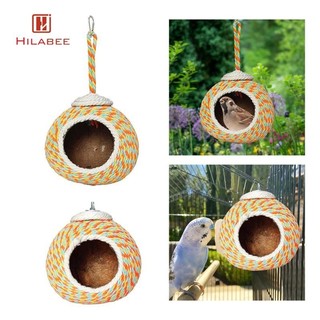 Chim giống tổ vẹt làm tổ nhà parakeets lovebird lồng phụ kiện lều nơi trú cho chim sẻ chim sẻ robins xanh