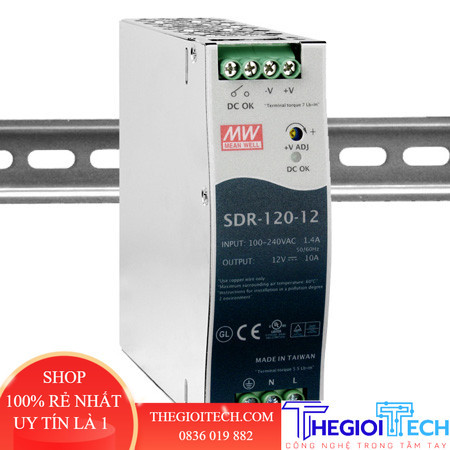 BỘ NGUỒN MEANWELL SDR-120-24