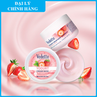 Mặt nạ kem sữa chua Vedette Dâu Tây 120ml