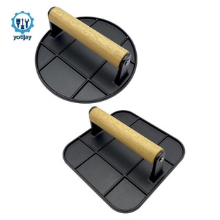 Burger Press Professional Heavy Duty Chống Dính Hamburger Press Grill Press