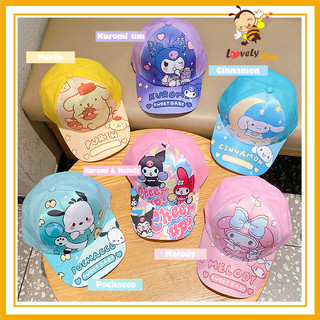 Mũ lưỡi trai trẻ em hình các nhân vật hoạt hình đáng yêu - nón mũ bé gái sanrio ngộ nghĩnh