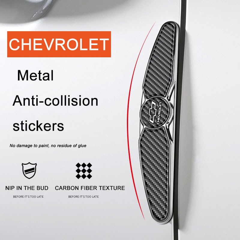 Dải chống va chạm cửa bằng sợi carbon bằng kim loại ô tô bảo vệ cho Chevrolet Colorado Aveo Captiva 
