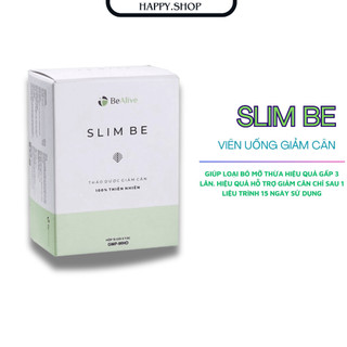 Giảm cân slim be của bealive chính hãng slimbe giúp giảm cân an toàn giảm 2 đến 3 kg sau 15 ngày