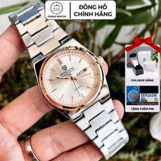 Đồng Hồ Nam PAGINI PRX 40mm Dây Kim Loại Chính Hãng Fullbox Giá Rẻ Cao Cấp Sang Trọng - Trắng