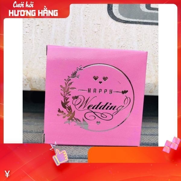 combo 100 vỏ wedding Hồng M06