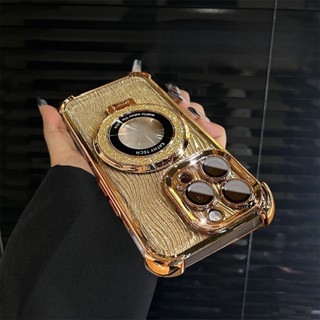 Mạ bling Water Ripple Pattern Long lanh Stand Case cho iPhone 15 14 13 12 11 Pro Max plus Bảo vệ ống kính trong suốt Vỏ chống sốc