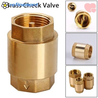 Phụ TÙNG 1 Van kiểm tra bằng đồng thau NPT, Van một chiều có ren lò xo, Hệ thống bể cá tưới 1 / 2 "3 / 4" 1 "2" DN15 DN20 DN25 cho van chống chảy ngược điều khiển nước