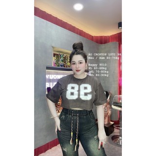 60-75KG ÁO CROPTOP LƯỚI 98 BIGSIZE VƯƠNG NGỌC HÂN
