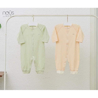 Nous Bộ liền dài, bộ body 0m,3m,6m cho bé 2024-chất mỏng