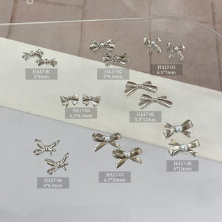 Set 10 charm nơ mini trang trí móng mẫu mới