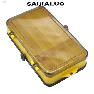Saijialuo Hộp câu cá Dalton hai mặt bền bỉ, hộp câu cá hai mặt, hộp mồi câu cá, hộp đựng mồi câu cá, hộp mồi câu cá