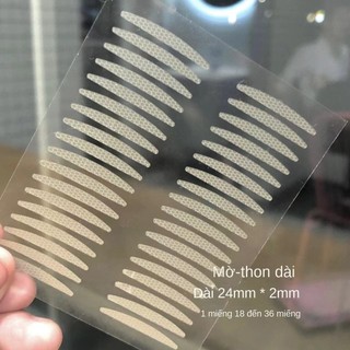 Băng dán mắt hai mí Mảnh khảnh Tàng hình tự nhiên Thay đổi hình dạng mắt