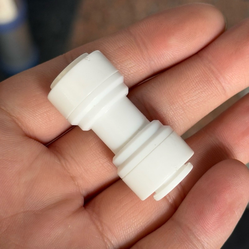 Nối Thẳng 2 Đầu Ống 10mm (3/8”) Nối Nhanh - Co Cút Lọc Nước