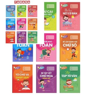 Sách bộ sách bé tự tin bước vào lớp 1: dành cho bé từ: 5-6 tuổi