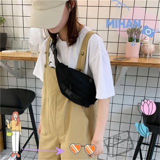 Túi đeo vai MIHAN1 Túi đeo chéo nam vải màu trơn