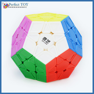 Psf 3x3 Megaminx Speed Cube Stickerless Megaminx Dodecahedron Magic Cubes Brain Teaser Puzzle Phiên bản điêu khắc