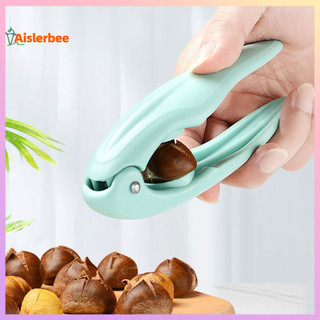 Aislerbee Dụng cụ mở hạt dẻ Tay cầm chống trượt Lưỡi sắc bén Dụng cụ bẻ quả óc chó Dễ sử dụng Dụng cụ gọt vỏ cho nhà bếp gia đình