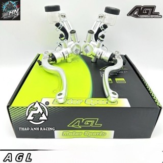   1 đôi  Tay phanh bình dầu rời AGL CNC siêu nét gắn cho xe điện xe máy 