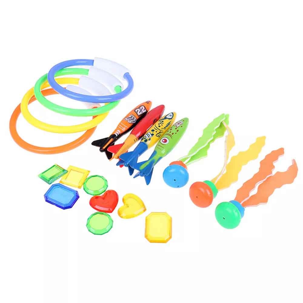 Diving Pool Toys swimming throwing diving toys Swimming Ring Stick Underwater Games Training Water G