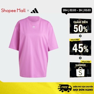 [3-8.3 - VOUCHER 40%]adidas Phong cách sống Áo Thun Essentials Adicolor Nữ IR5924