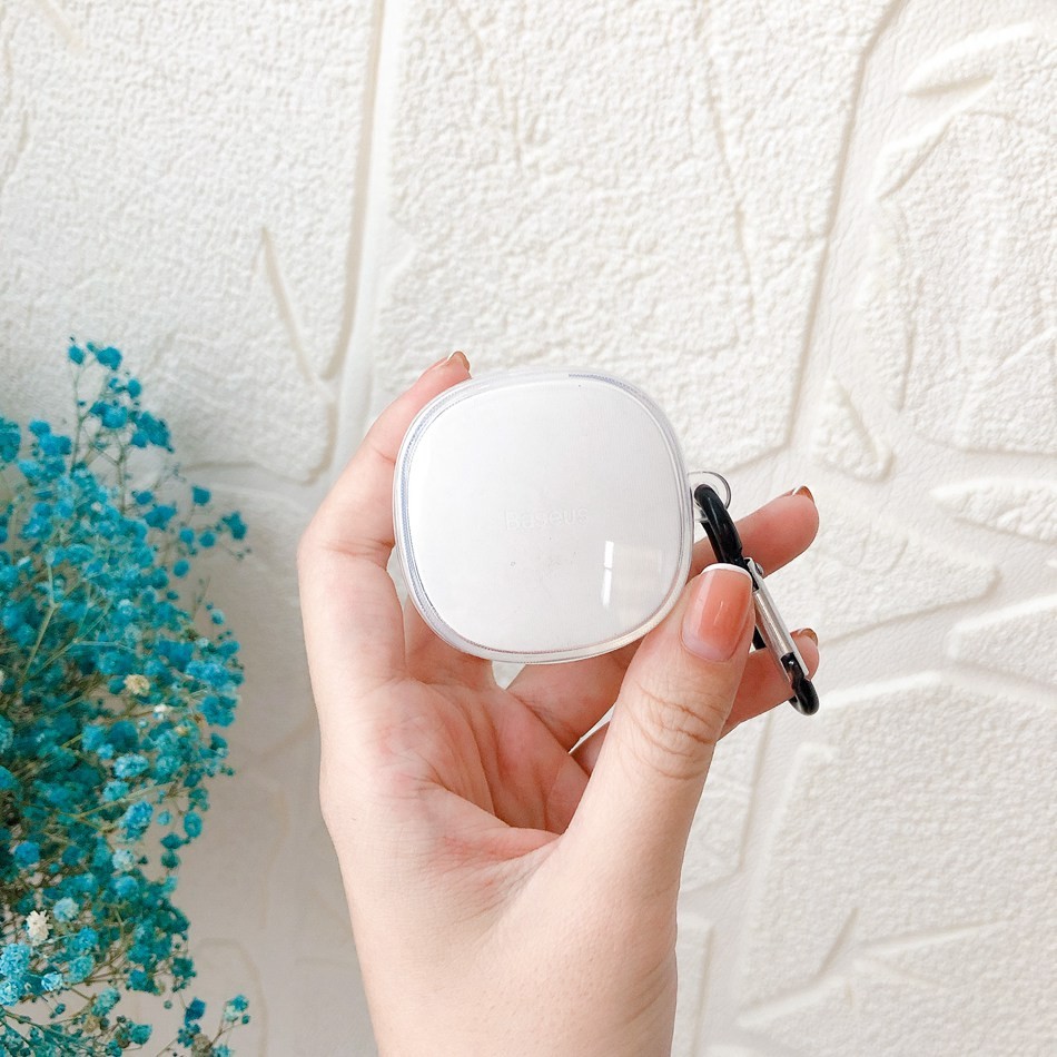 Vỏ Trong Suốt Cho Baseus E16 E17 E18 E19 E20 E12 / E12X Tai Nghe Silicon Mềm Bảo Vệ Cho Baseus E20