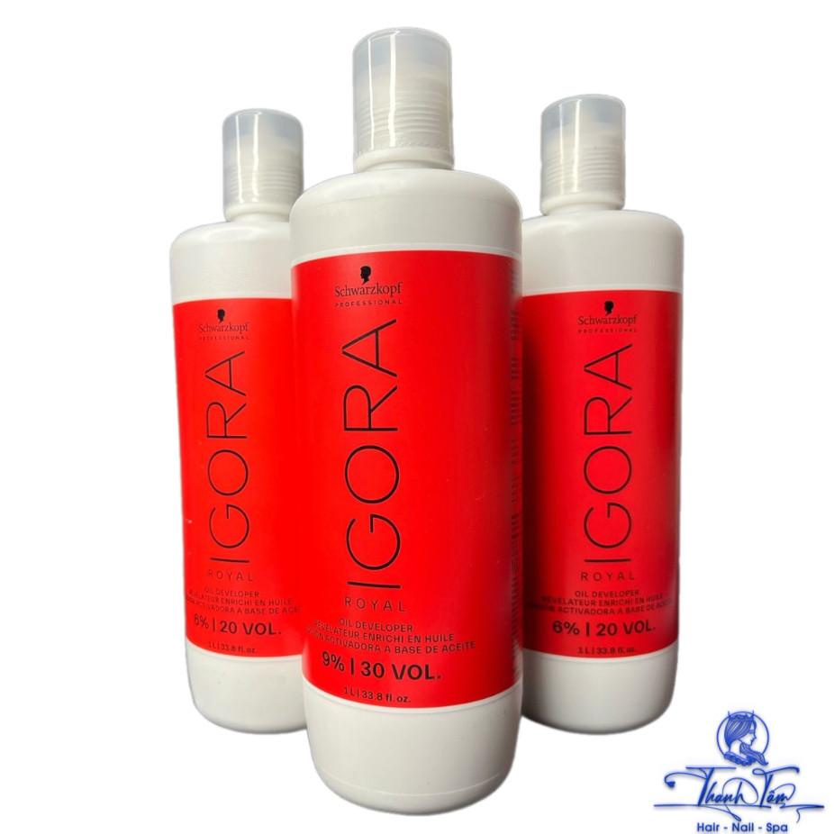 [ NK ] Oxy trợ nhuộm SCHWARZKOPF IGORA ROYAL OIL DEVELOPER 1000ml