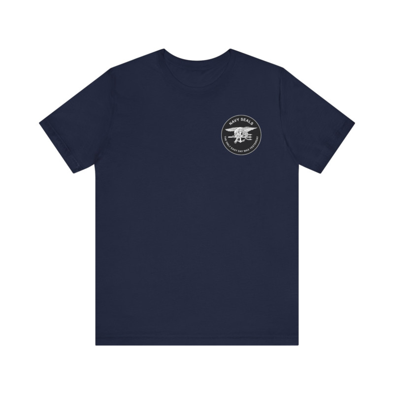 SEAL Team Only Easy Day Was Yesterday Navy Tee, Áo thun quân sự