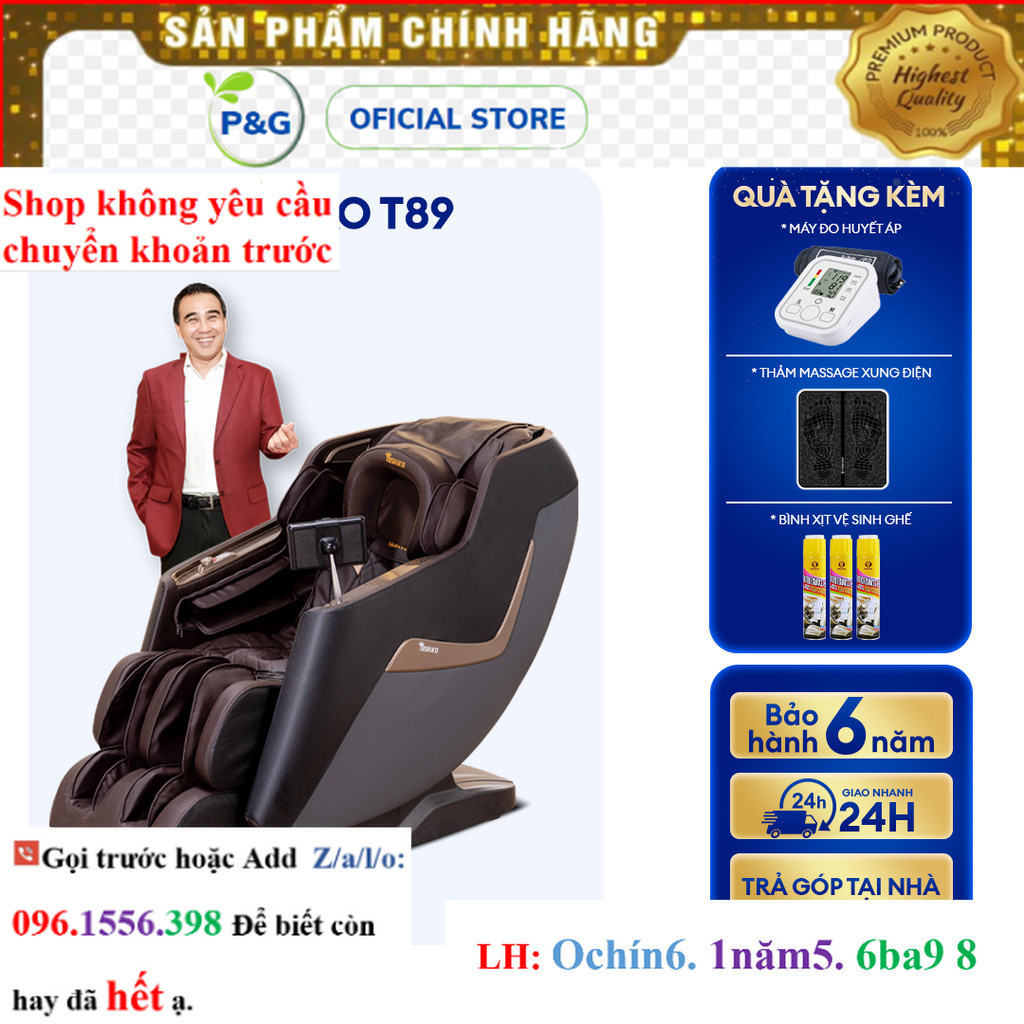 Hãng Ghế massage toàn thân Toshiko T89