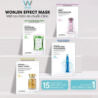 Mặt nạ giấy Wonjin Effect Mask cấp ẩm căng bóng da