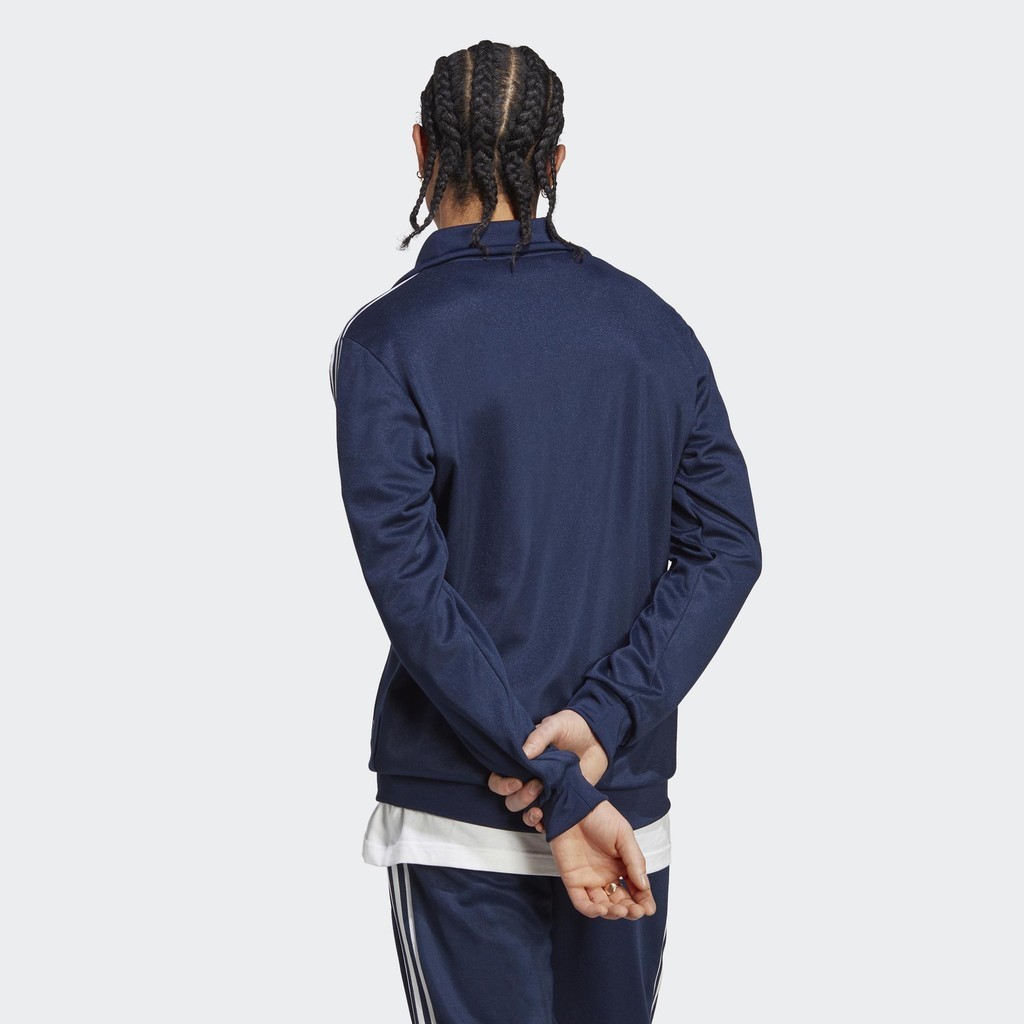 Adidas Phong cách sống Áo Track Jacket Beckenbauer Classics Adicolor Nam Màu xanh da trời IA4776