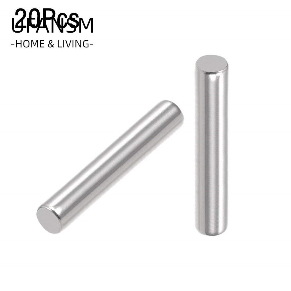 UFANSM 20 Chiếc Dowel Pin, M2.5 x 18mm Tông Màu Bạc Gỗ Bunk Chân Giường, Thép Không Gỉ 304 Chốt Kệ