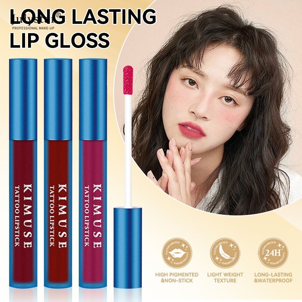 Lâu trôi Lột Lip Stain 5 Mẫu Hình Xăm Son Môi Chống Nước Màu Hồng Liptint Tạo Nên Kết Cấu Chất Lượng Dành Cho Những Người Yêu Cái Đẹp JULYSTAR