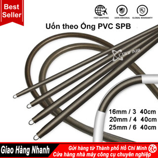 lò xo uốn ống nhựa luồn dây điện dài 1 mét,phi 16-20-25-32,thép đen ti tan chống rỉ,chuyên dùng cho thợ điện nước