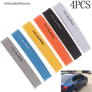 4 Miếng dán bảo vệ cạnh cửa ô tô EVA Foam Chống va chạm Dải bảo vệ ô tô