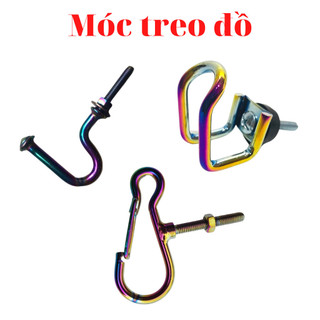 Móc treo đồ 7 màu titan các mẫu cực đẹp - gắn các dòng xe máy