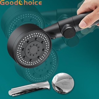 Shower Head Universal Interface 5 Mode ABS Adjustable Handheld Removable