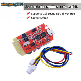 Mô-đun bảng khuếch đại công suất Bluetooth âm thanh nổi CT14 Micro 4.2 5VF 5W + 5W Mini có cổng sạc để trang bị hộp âm thanh nhàn rỗi