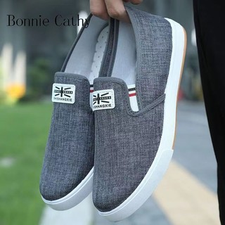 Giày len canvas nam giản dị và thời trang mới giày công sở nhẹ cắt thấp