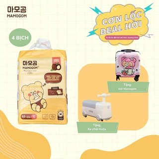 Combo 4 bịch bỉm/ tã mamogom premium care cho bé