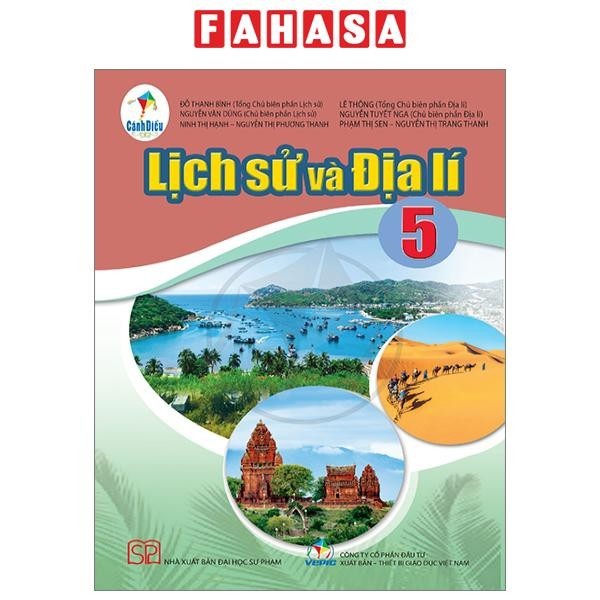 Sách - Lịch Sử Và Địa Lí 5 (Cánh Diều) (Chuẩn)
