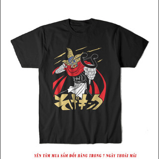 Áo thun One Piece Usopp Color Art (Black) ngắn tay