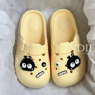 INDIE dép nữ dép bánh mì  2024 HOTSALE Giày lỗ bánh mì dễ thương Đa màu sắc Phối hợp dễ dàng Độ bền cao Đế chống sốc FDL2440YP0 20Z240516