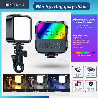 Đèn LED Trợ Sáng Quay Video, Chụp Ảnh, Livestream, Làm phim, Vlog Mini 264 Tech