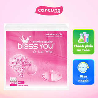 Khăn ăn napkin Bless You Alavie (33x33)
