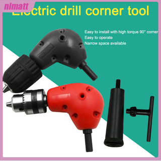Bộ chuyển đổi đính kèm máy khoan góc phải NI, Máy khoan góc 90 độ, Tốc độ tối đa 1500 vòng / phút, Chân lục giác 0,3 ", Góc phải