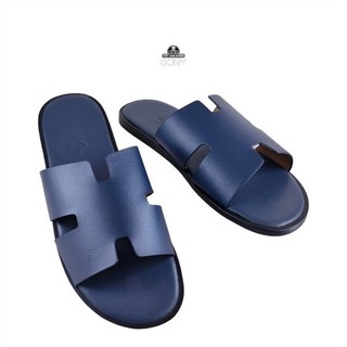Dép da Sandal Nam Izmir chữ H Simba Shop chất da siêu đẹp thời trang hàng cao cấp size từ 38 đến 44 Dony Shoes