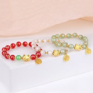 Handmade Năm Rồng Vòng Tay Nữ May Mắn Vòng Tay Mới Phong Cách Trung Hoa Phù Hợp Với Phong Cách Trung Hoa Rồng Tay Trang Sức 10025